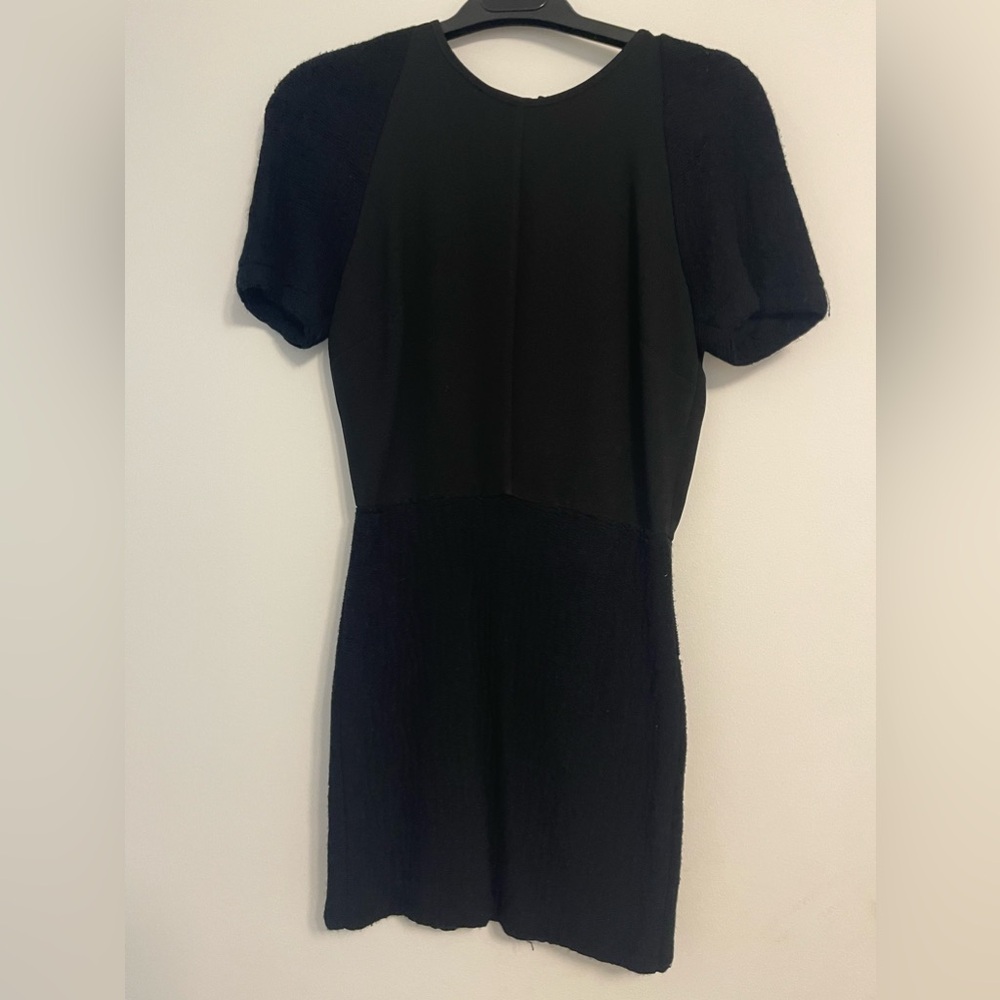 Opening Ceremony mini black dress